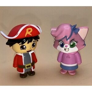 Ryan's World Action Figures, Bonkers, Pirate Ryan & Alpha Lexa